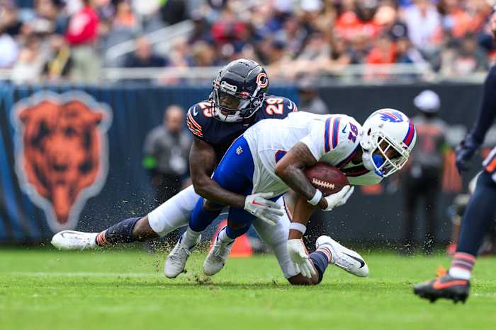 Bears cornerback Tyrique Stevenson